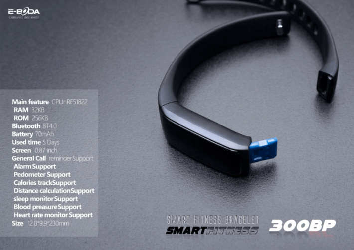 Bratara Fitness E-BODA Smart Fitness 300 BP